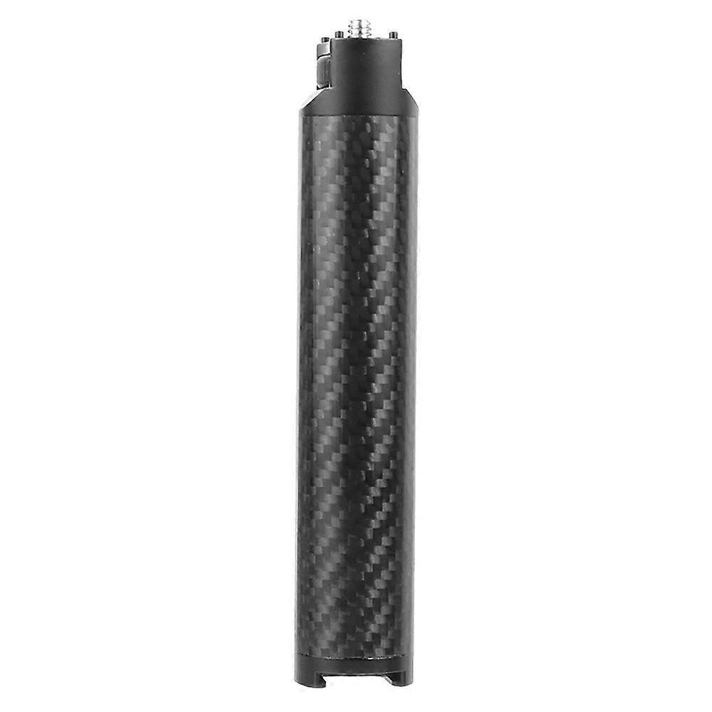 Carbon Fiber Handle Gimbal Grip Cold Shoe Mount Adapter for WEEBILL S LAB Stabilizer for Monitor Mi