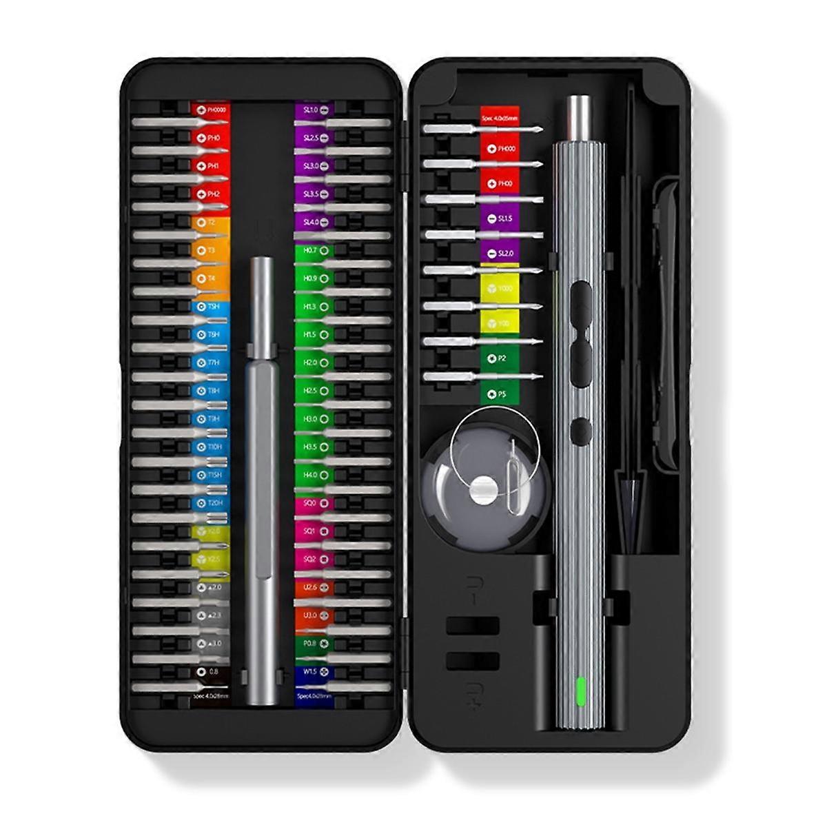 58-in-1 Electric Screwdriver Set Precision Tools Rechargeable Mini Small Kit Wireless for Watch Mob