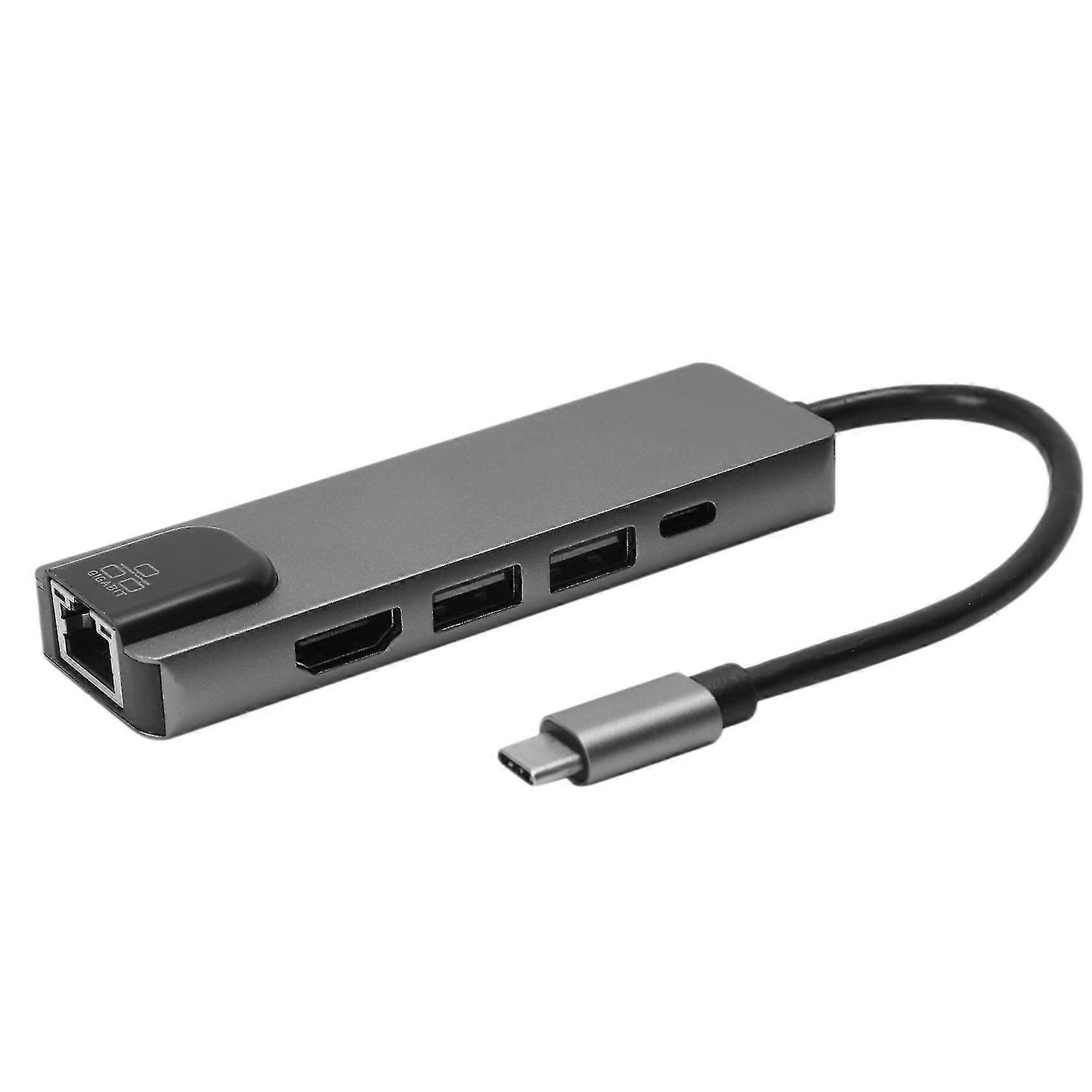 Type C Hub Hdmi Adapter For Macbook Pro Thunderbolt 3 Charger Port