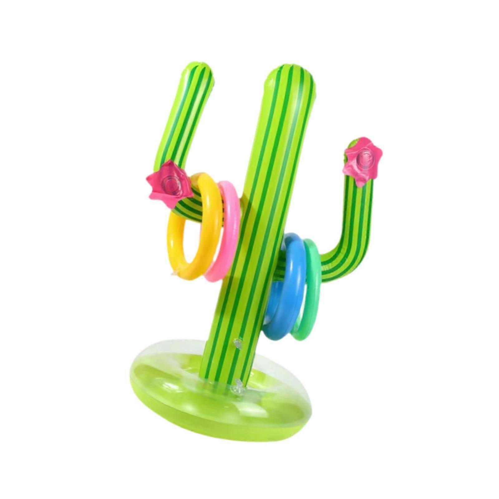 Inflatable Toss Game Water Game Floats Water Activity for Family Kids