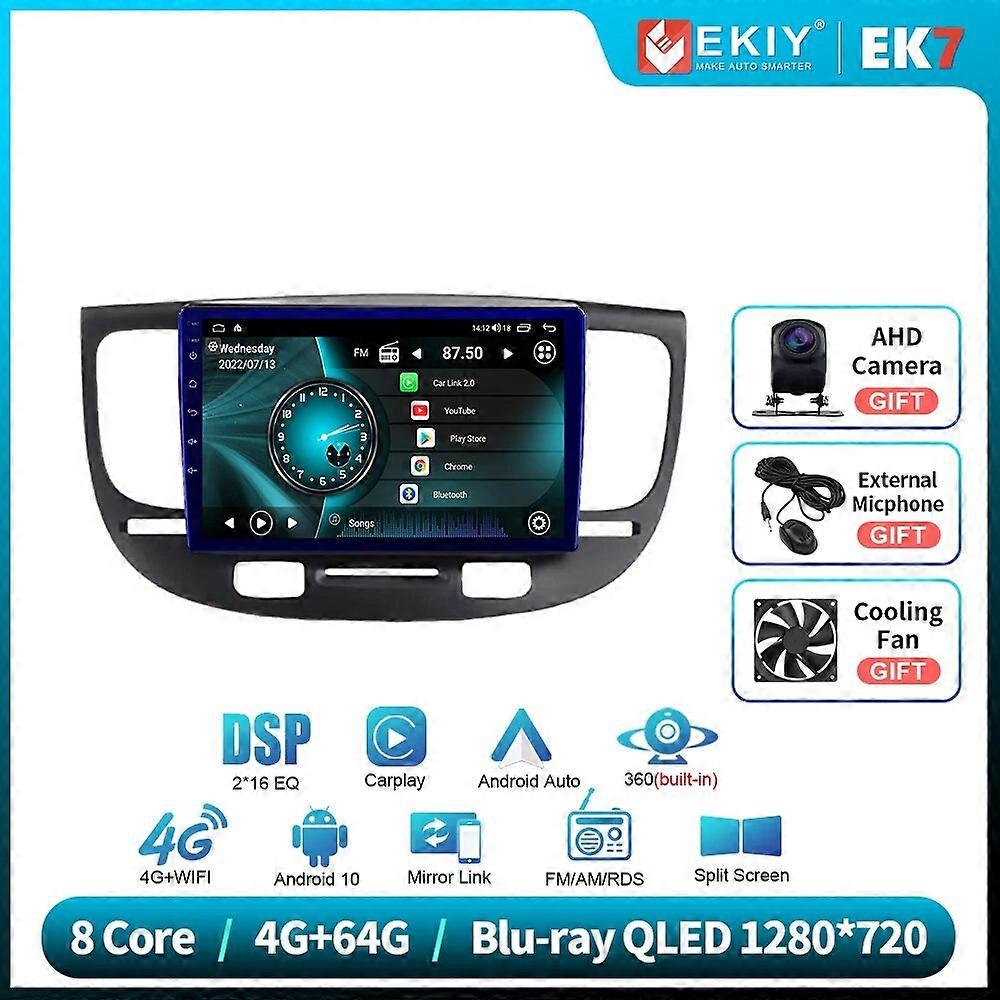 Android Car Radio For Kia RIO 2 2005 - 2011 Stereo Multimedia Video Player Navigation GPS DSP BT Auto Carplay 2din DVD