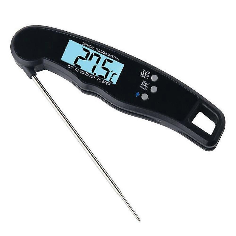 Instant Read Meat Thermometer, Waterproof Ultra Fast Kitchen Thermometer