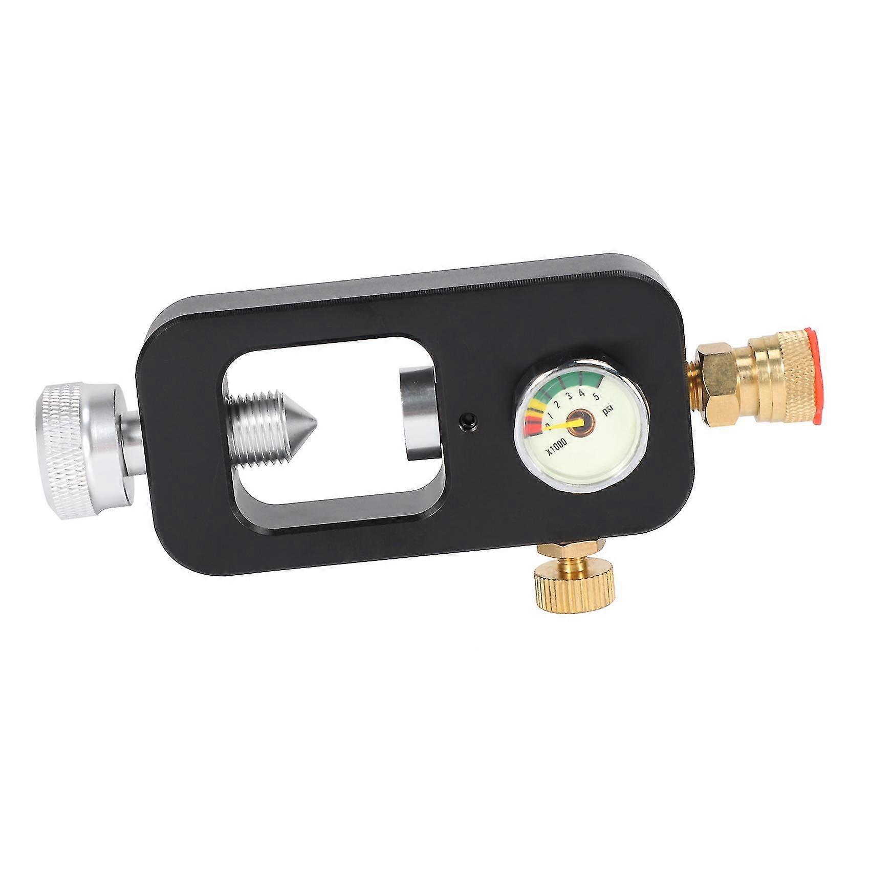 Diving Tank Refill Adapter With 5000psi Pressure Gauge Diving Oxygen Cylinder Refill Adapter For Ox