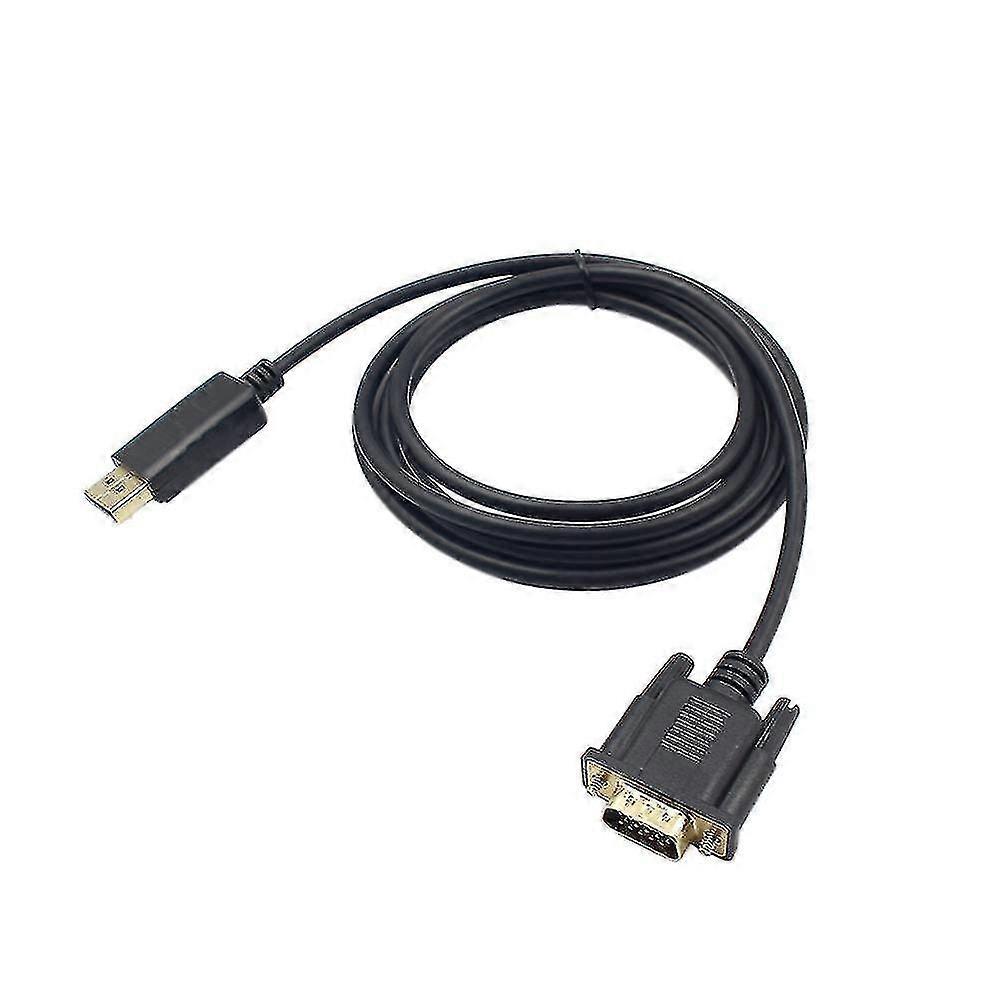 1 Dp To Vga Cable Black