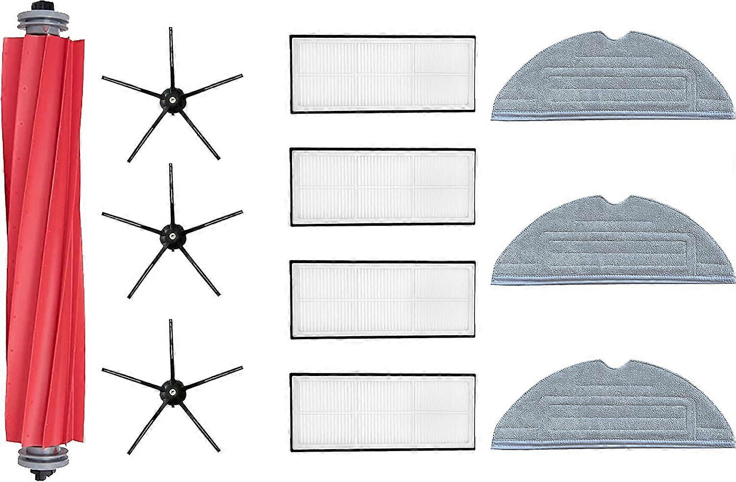 11 pcs Replacement Accessories for Xiaomi Roborock S7 HEPA Filter Black Vacuum C *-4