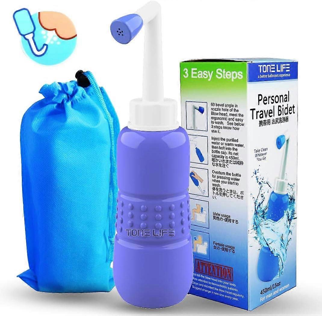- Travel bidet - portable sprayer - Easy bidet, portable bidet, feminine shower, alternative bidet, first level intimate hygiene after the toilet, Pos