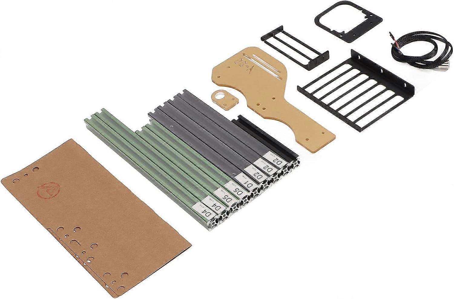 Open Computer Case Bracket, Split Hardware Structure, Easy Disassembly, Assembly, Excellent Heat Dissipation, Home Vertical Open Computer Case (Green 