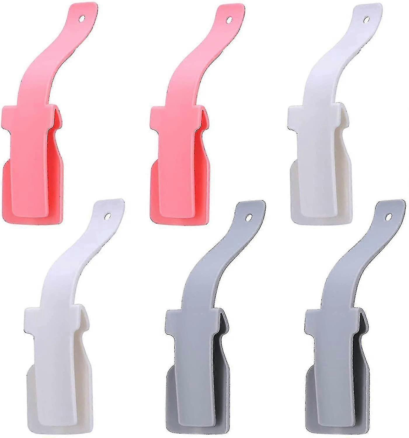 6pcs Lazy Shoe Horns, Lazy Shoe Helper Shoe Lifting Helper, Portable Sock Slider
