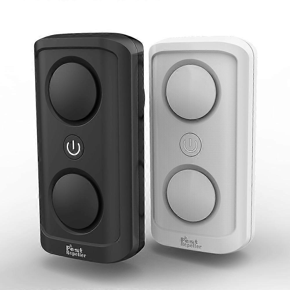 2020 New Ultrasonic Mosquito Repellent Mouse Repellent Insect Repellent High Power Double Horn Intelligent Frequency Conversion Mosquito Repellent Rep