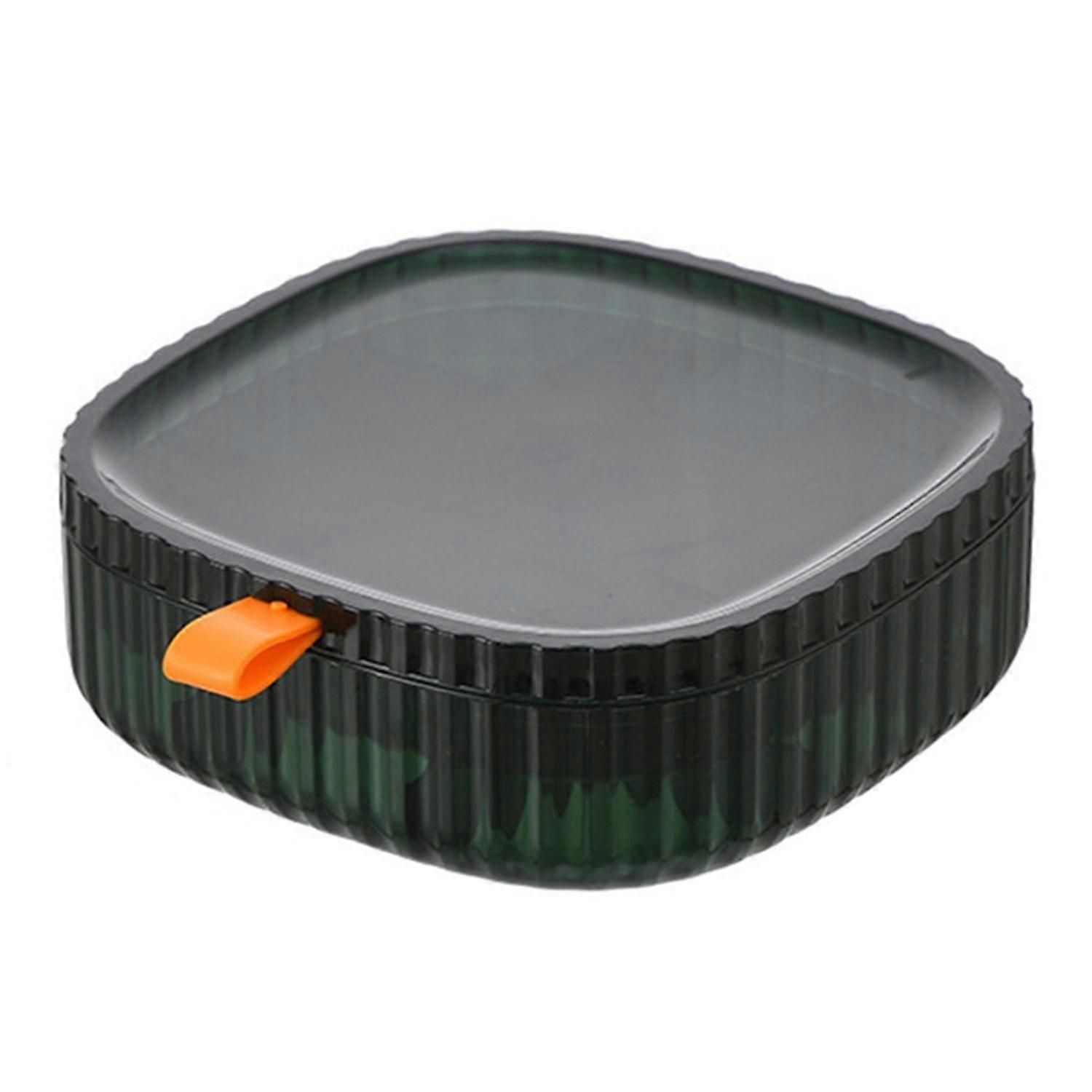 Earrings Storage Box High Capacity Dustproof Transparent Visible Multi-layer Jewelry Storage Case fo