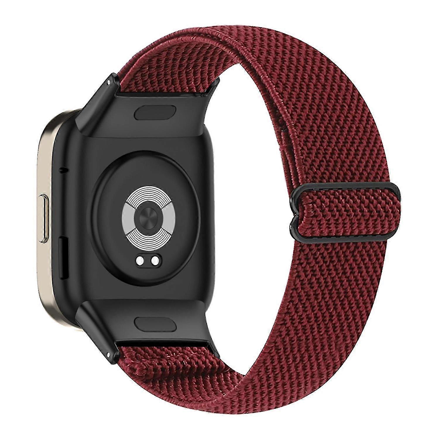 For Xiaomi Redmi Watch 3 Mi Watch Lite 3 Watch Strap Elastic Nylon Adjustable Smart Watch Band - Brown