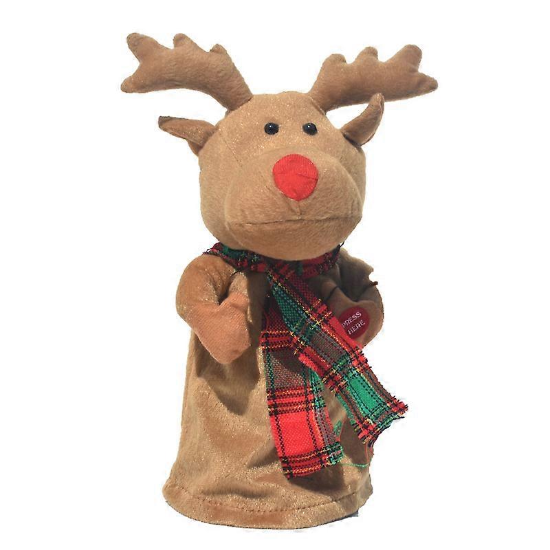 ILWHE Spinning Dancing Deer Christmas Gift