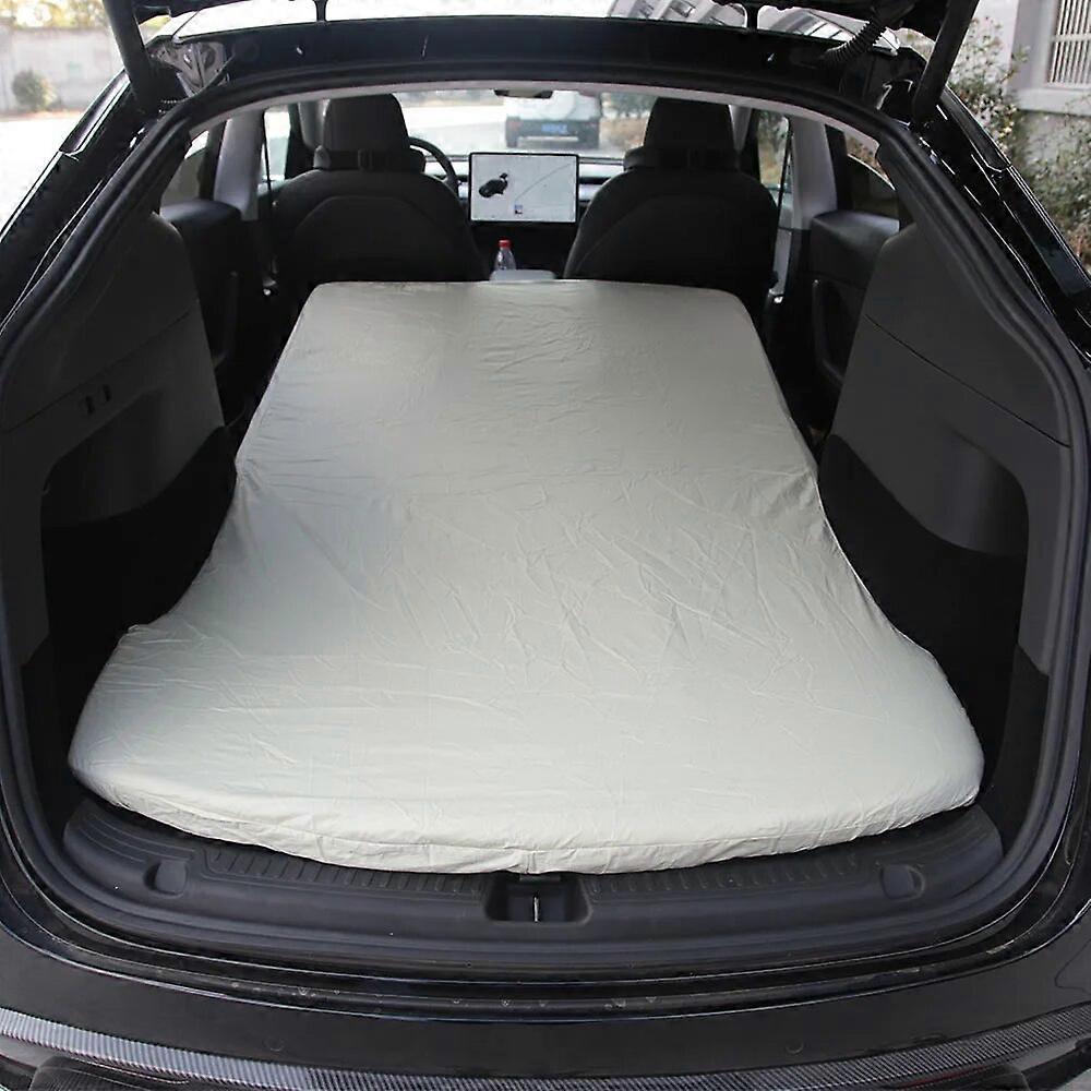 För Tesla Model Y 2023 2022 Baksätessäng Liggunderlag Bilresesäng Madrass Fritid Memory Foam Camp Fällbara biltillbehör