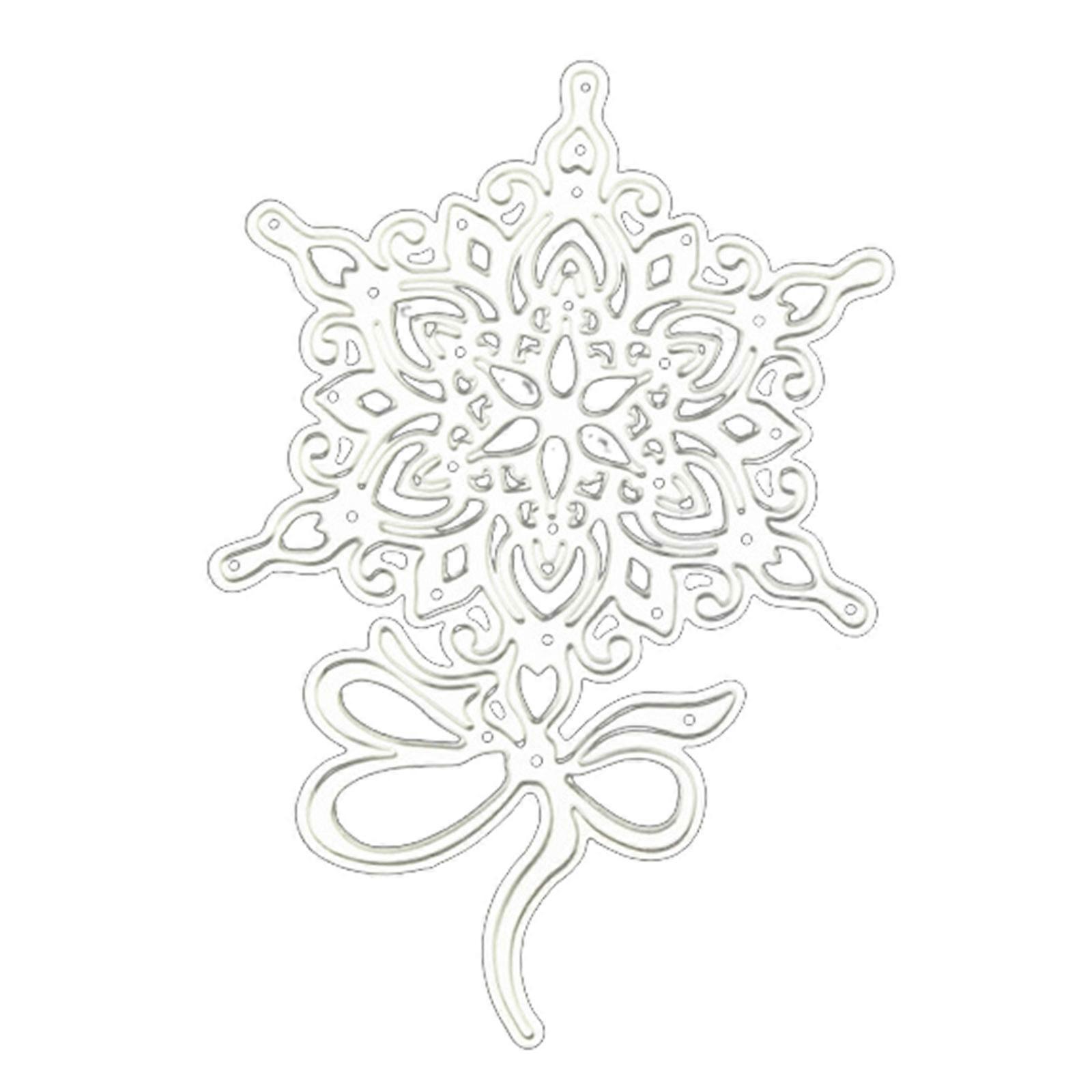 Hollow Flower Blossom Metal Cutting Dies Stencil Scrapbooking DIY Stamp Paper Card for Handmade Photo Album Embossing