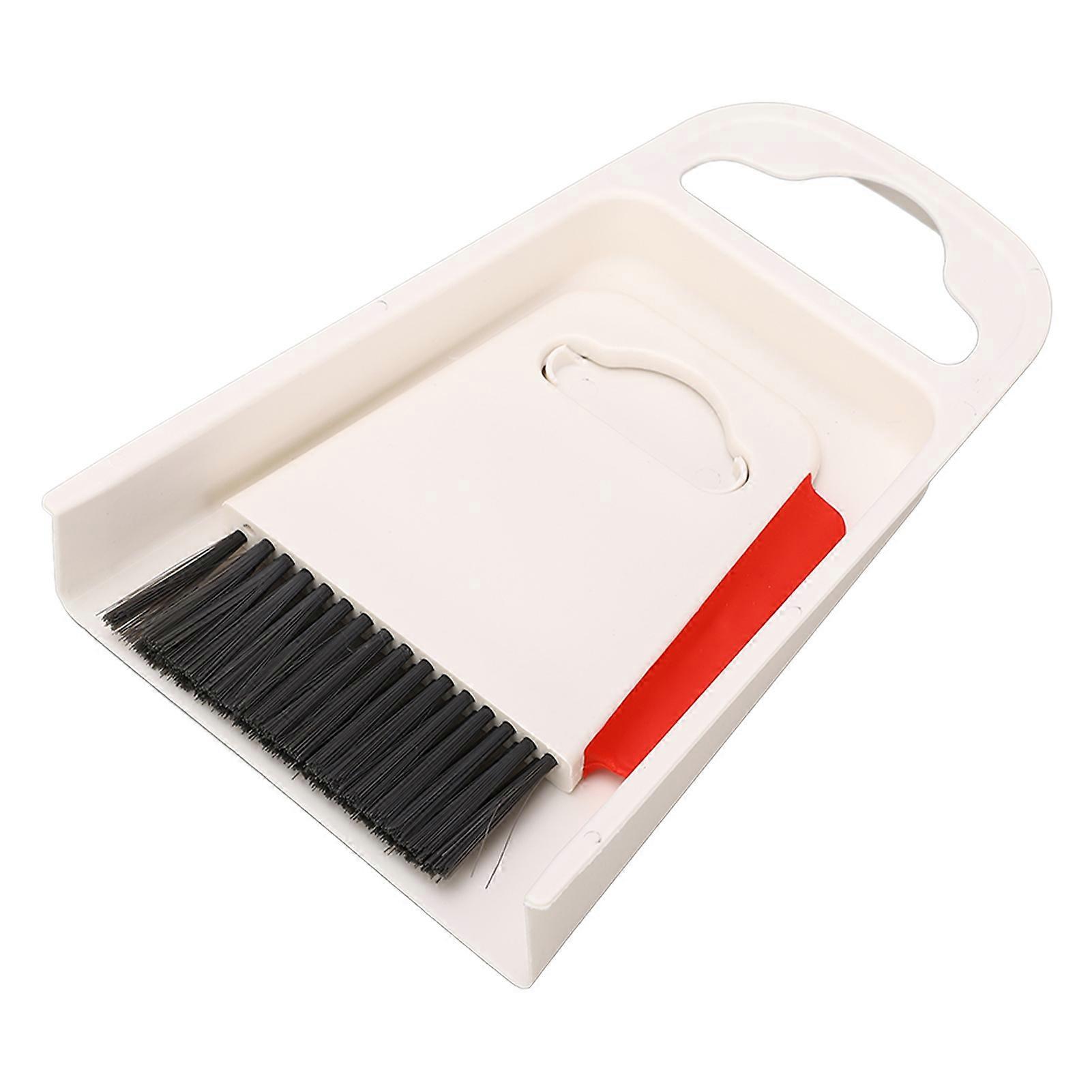 Cafe Desktop Cleaning Broom Set Bar Counter Cleaning Brush Dry Wet Dual Use Brush Dustpan Kit