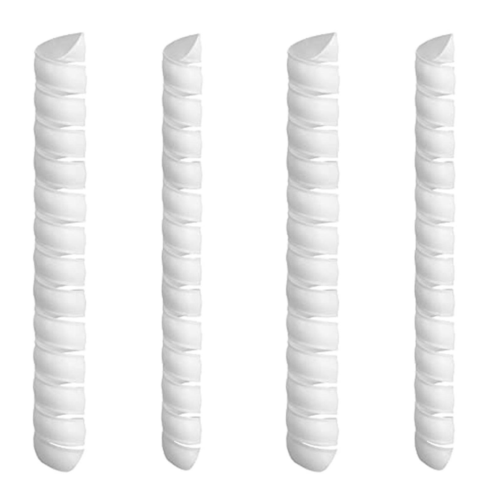 Tree Trunk Protector-2 Size Plastic Spiral Tree Guard to Protect Saplings Plants from Deer Rabbit Cats Rodents Mowers