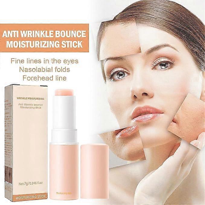 Anti-wrinkle elasticity bar, moisturizing, firming and fading eye lines Law Wrinkle skin care cream bar, anti-wrinkle collagen bar