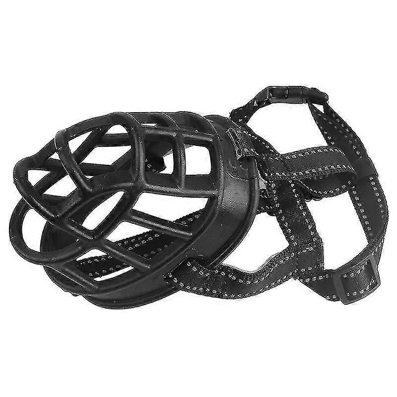 Reflective Dog Muzzle Anti-bite Dog Barking Noise Plug Pet Muzzle