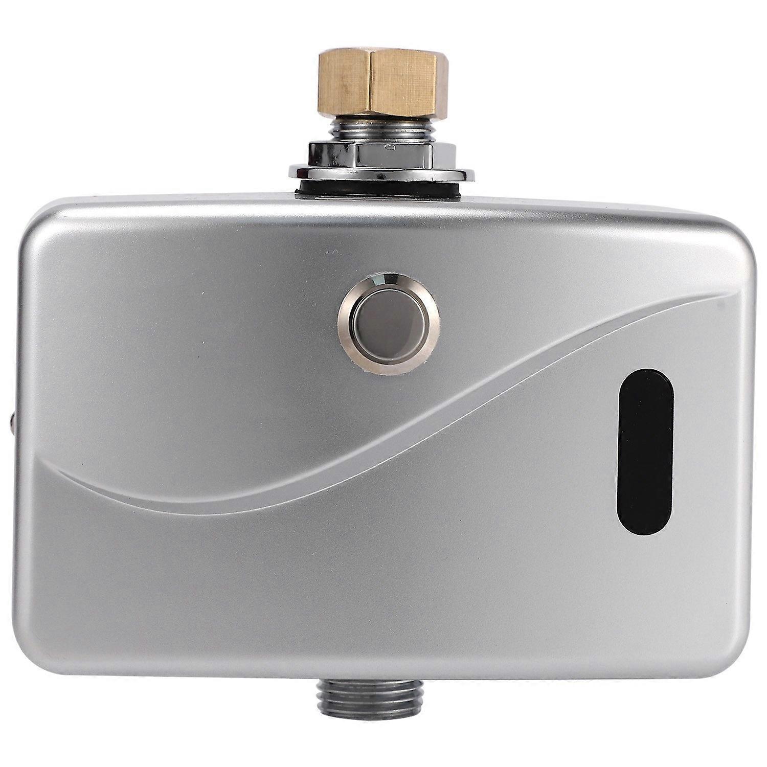 Automatic Electric Urinal Valve Sensor&Manual 2 Function Exposed Wall Mount DC6V Urine Flushing