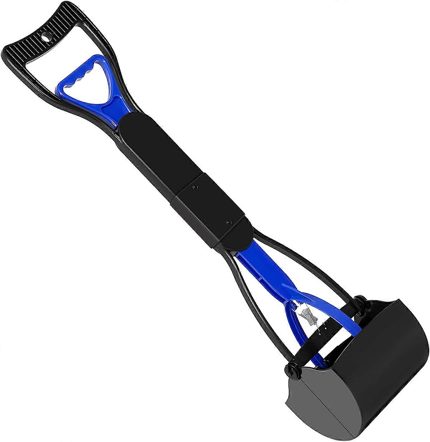 Large Small Dog Poop Scoop, Folding Dog Poop Scoop, Durable Spring and High Quality Material, Easy to Use on Grass, Dirt, Gravel Pick Up Scoop