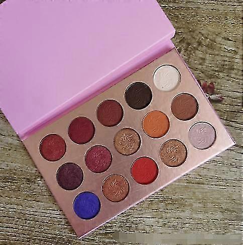 Eye Shadow Palette 15 Colours, Matte Glitter Eye Shadow Palette Makeup, Highly Pigmented Glitter Palette Eyeshadow