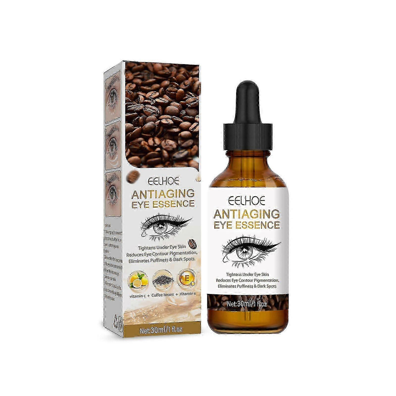 EELHOE Anti-Aging Eye Essence réduit les ridules, les cernes, les poches sous les yeux, affine les pores, l’essence de soin des yeux