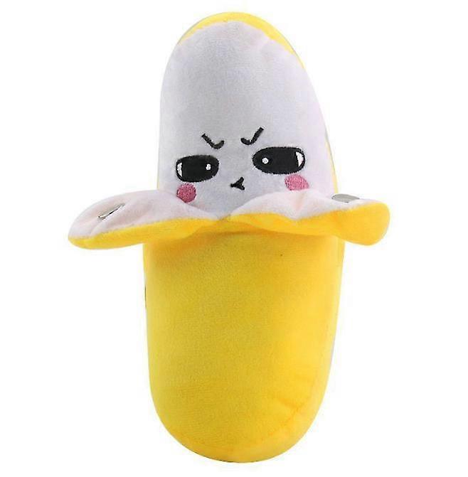 Banana Fruit Sensor Beat Piano Parent-child Interactive Doll Plush Toys