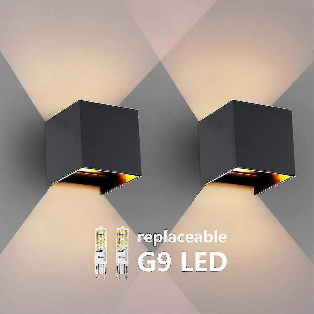 Oświetlenie ścienne LED Wewnątrz, W górę w dół Światło ścienne Ściemnialne do sypialni