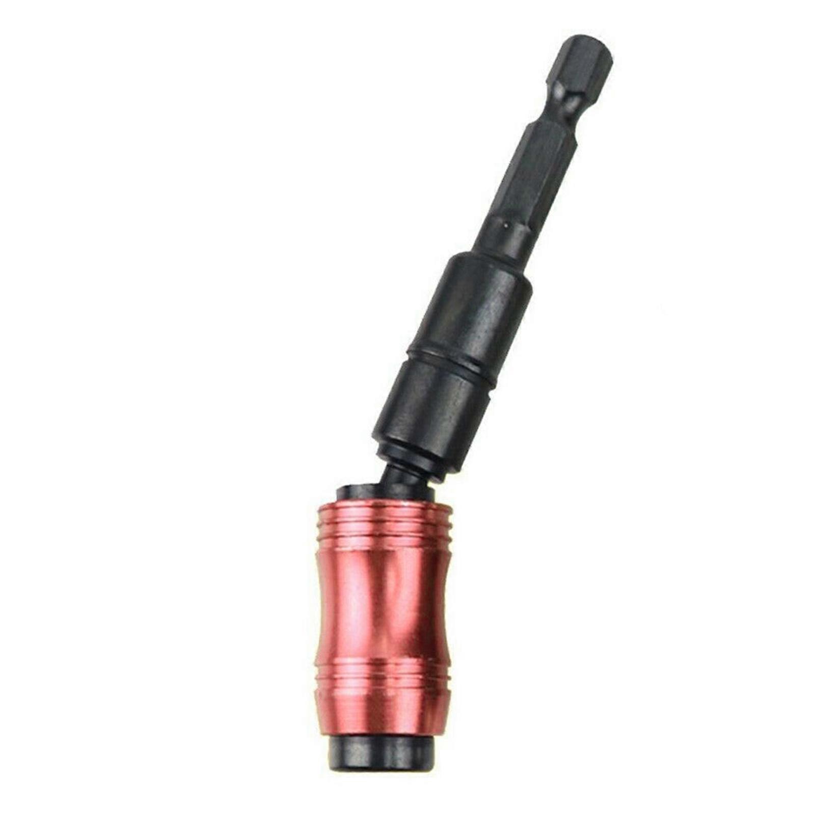Drill Tip Universal Screw Tool Accessories Electrical Tools Woodworking Adjustable Change Pivot Screwdriver Bit Holder