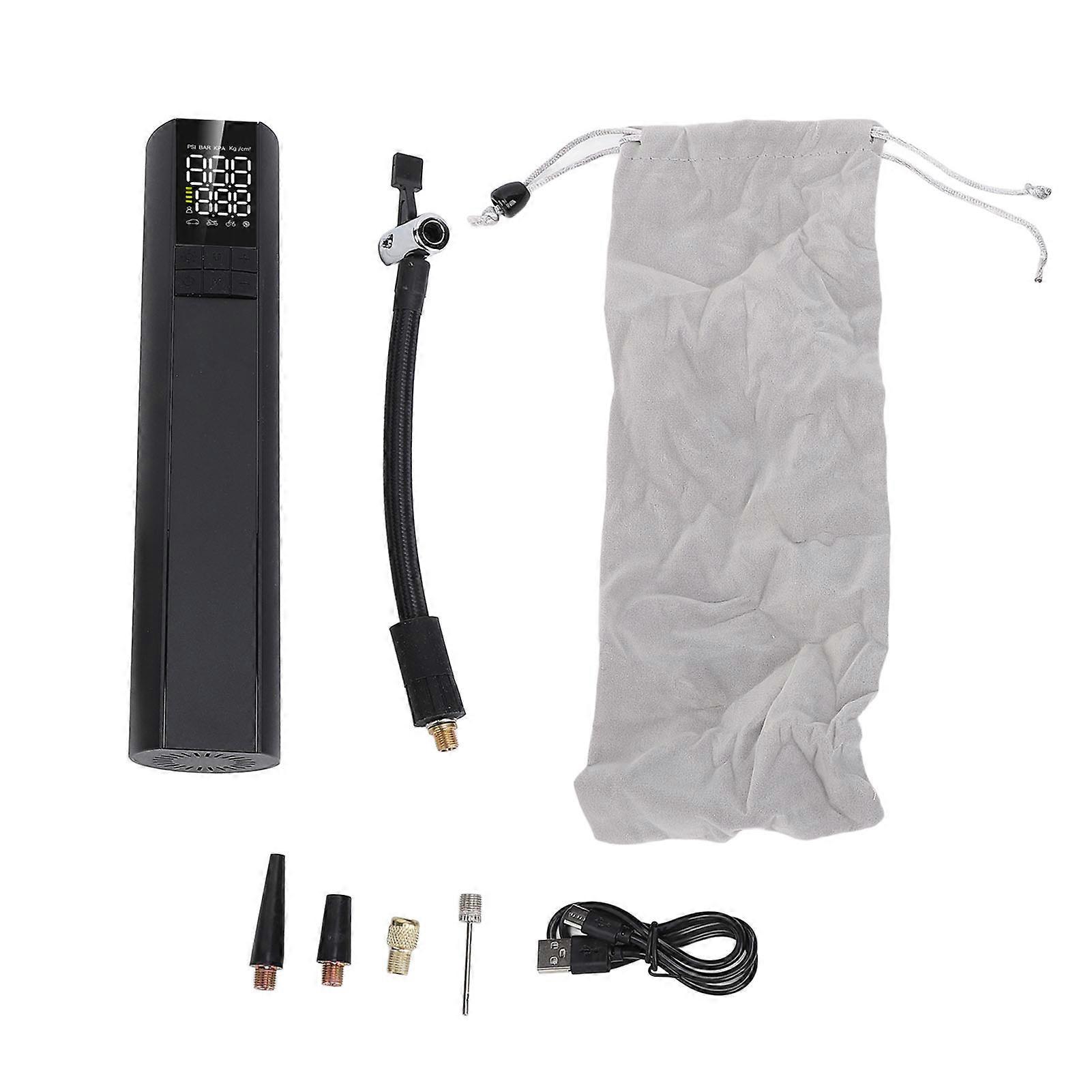 Portable Air Pump 4000mAh 150PSI 5 Modes Car Tire Inflator with LED Light for Motorcycle Ball Swim Ring