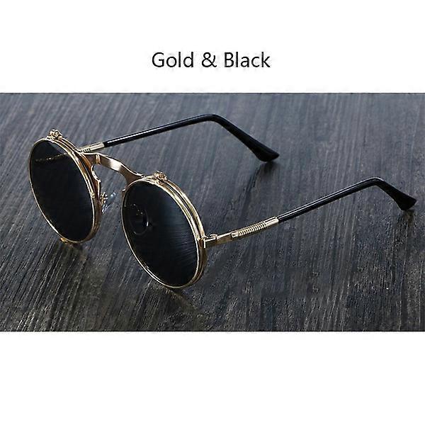 Gafas de sol Punk [Montura dorada]