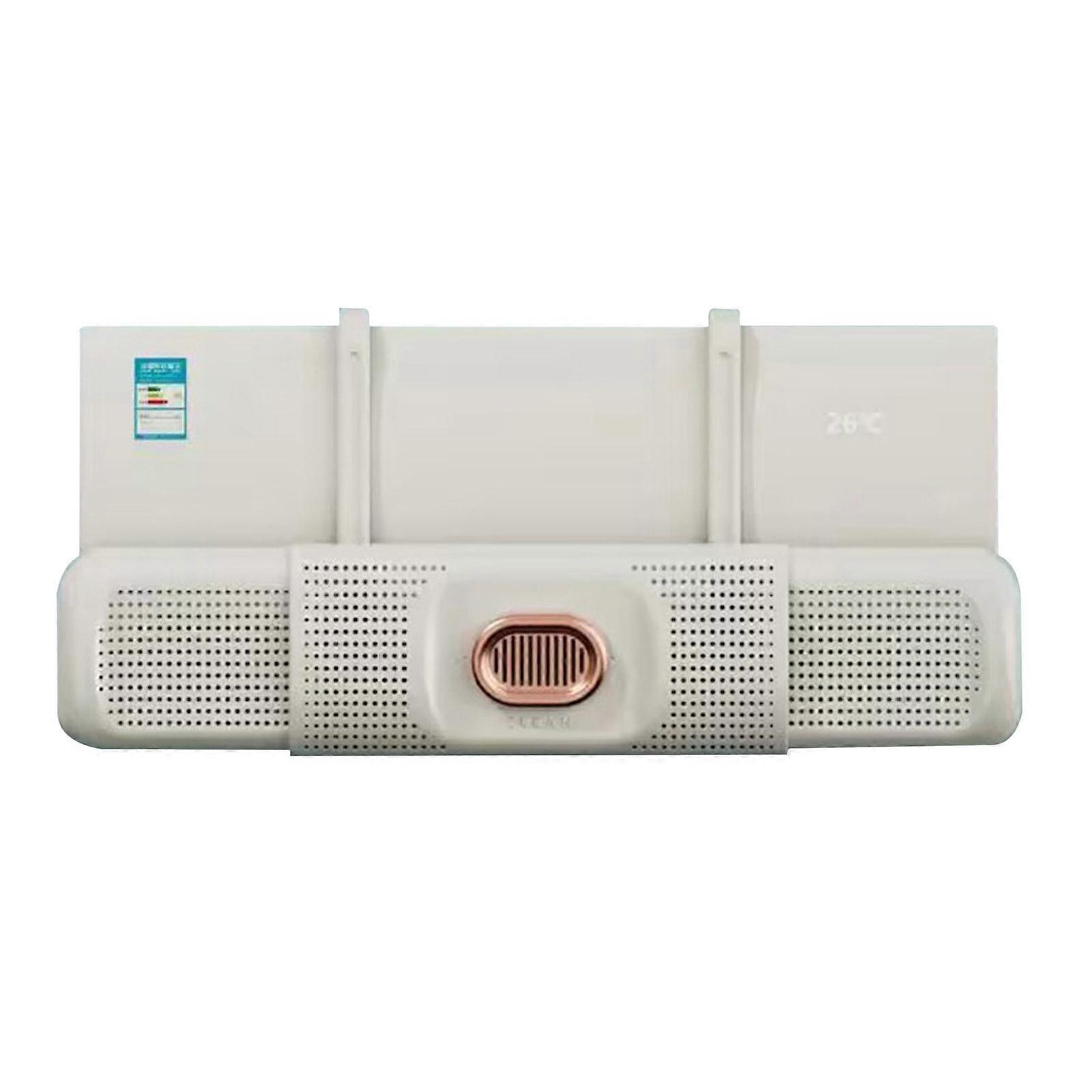 Air conditioning windscreen universal wall-mounted perforation-free anti-direct blowing wind shield