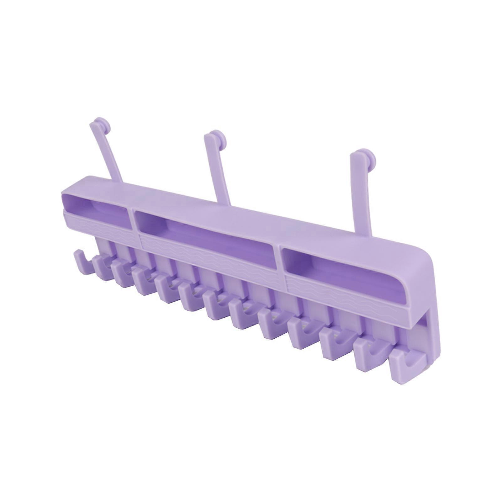 Hair Extension Holder Wig Storage Rack Multipurpose Easy to Install Wall Mounted Multiple Wigs Hanger Storage Organizer