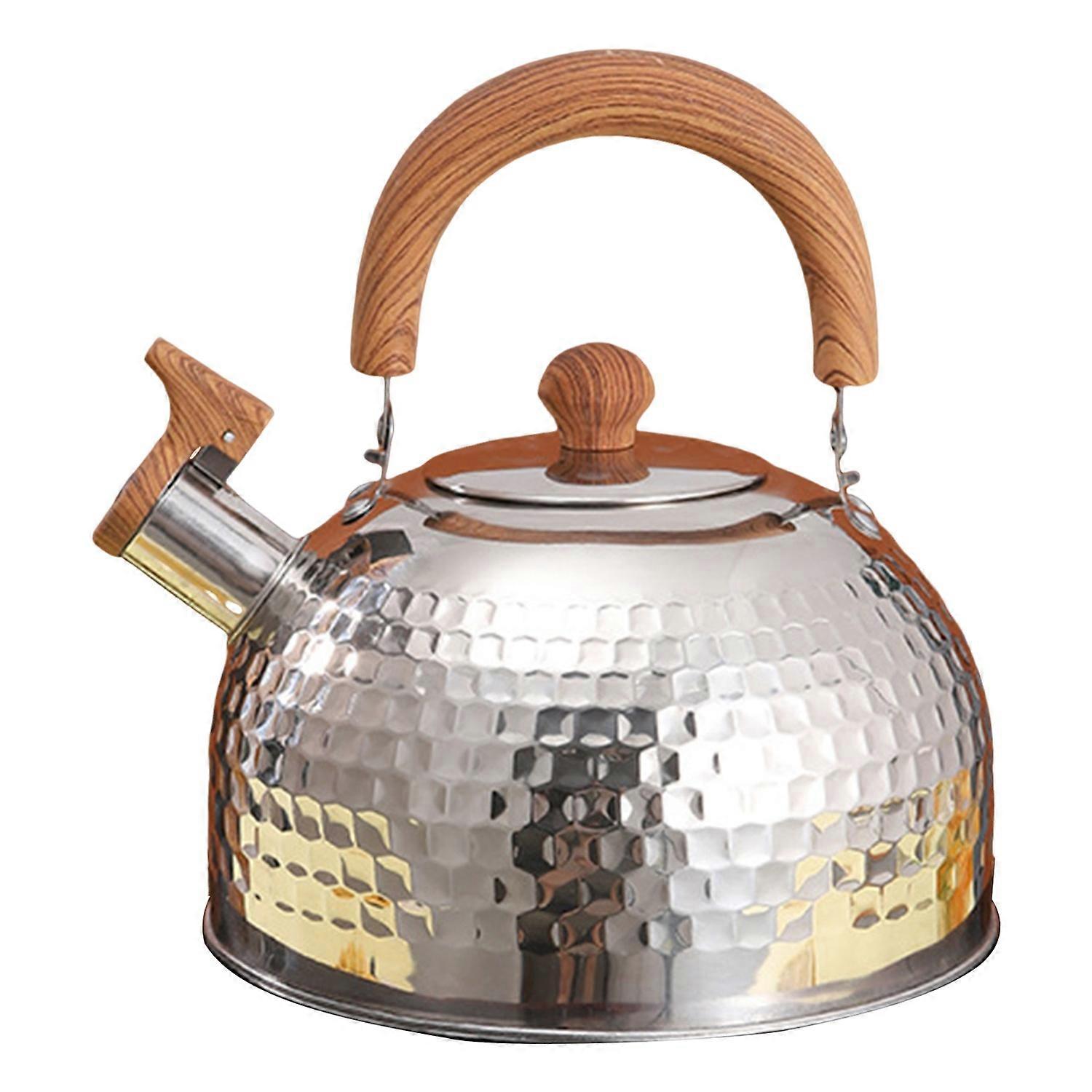 Whistling Tea Kettle 2L Stove Top Teakettle with Cool Touch Ergonomic Handle Stainless Steel Teapot