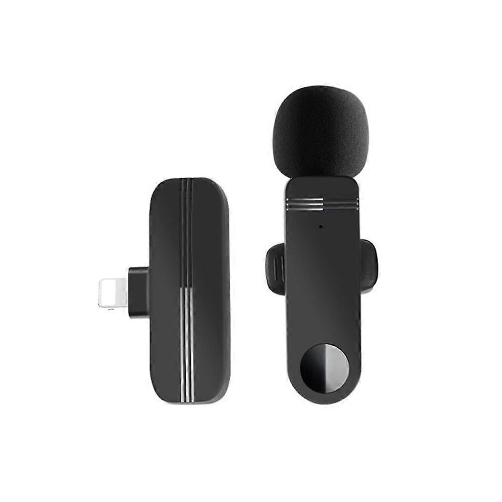 Wireless Lavalier Microphone Audio Video Recording Mini Mic For iPhone Android Laptop Live Gaming Mobile Phone Microphone