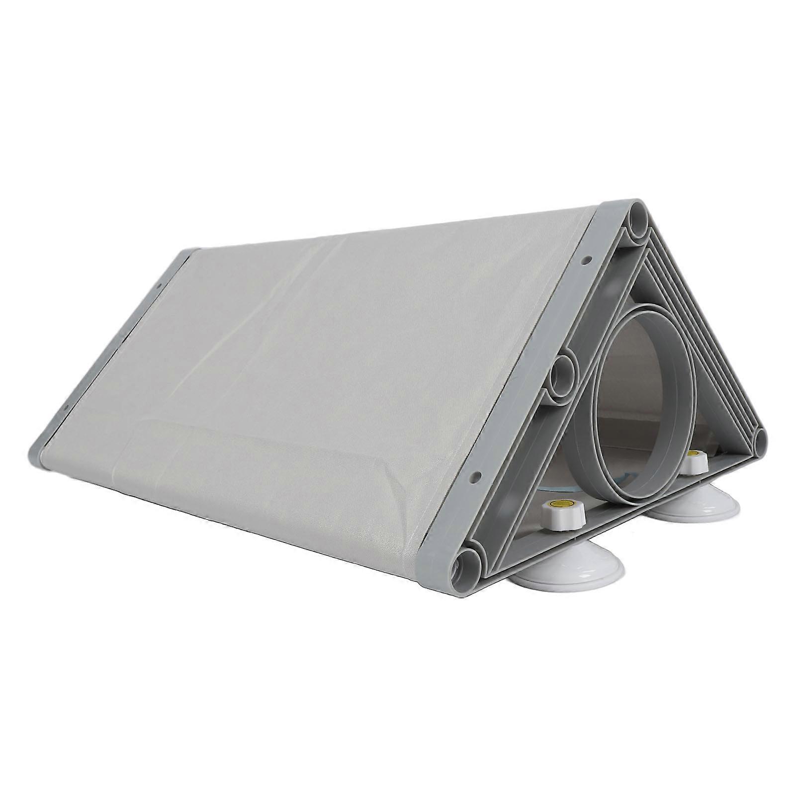 Foldable Cat Window Perch Space Saving Solid Frame Hanging Window Cat Hammock Bed with Suction Cups for Balcony Small 52x33x33cm/20.47x13x13in
