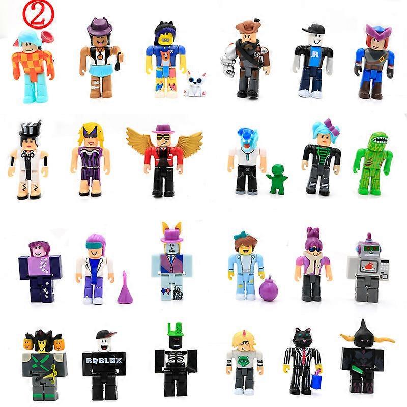 Roblox 24 pezzi Mini Figure Virtual World Figure Blocks
