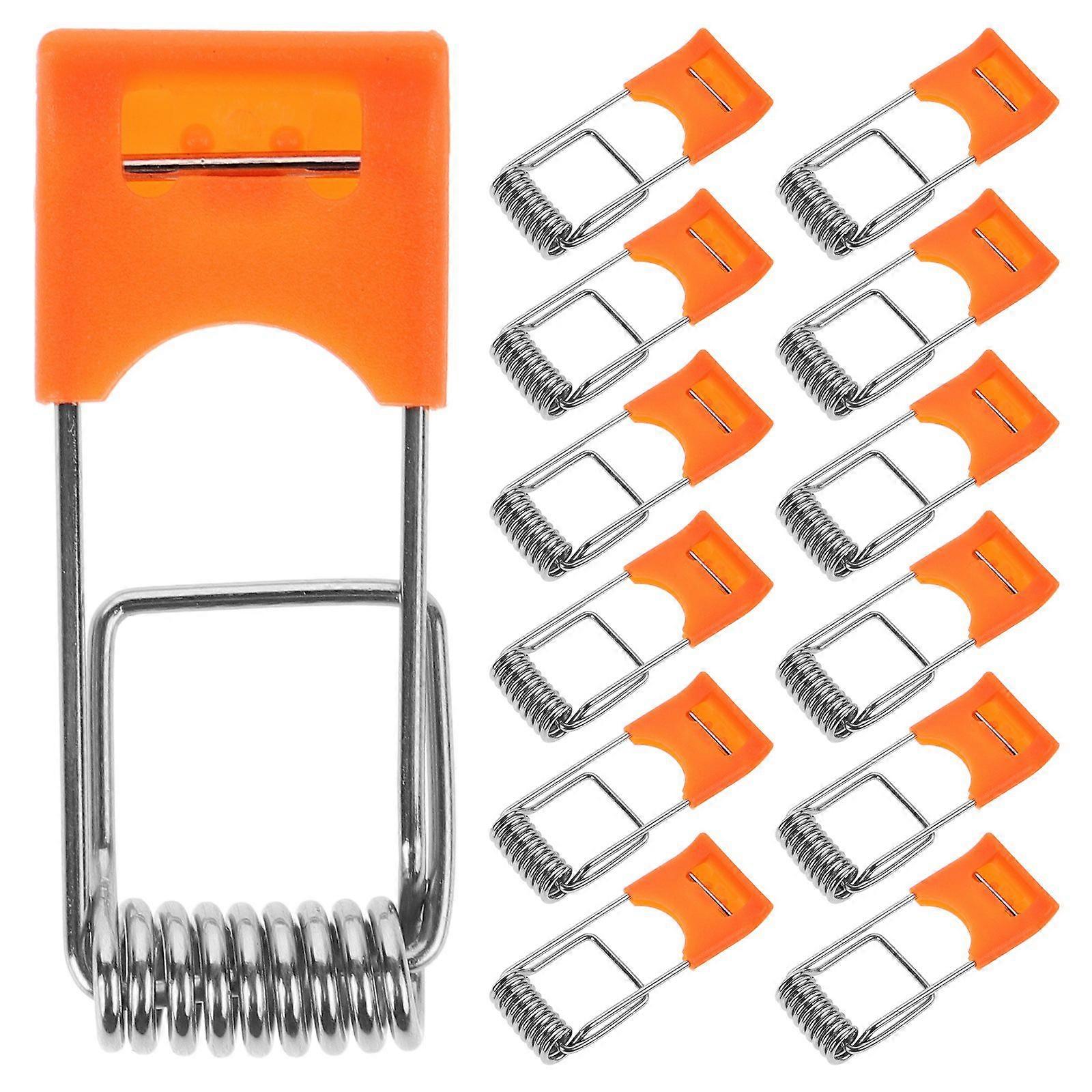 100Pcs Panel Light Spring Clip Downlight Retaining Clamp Light Securing Clips Recessed Light Retaining Clip