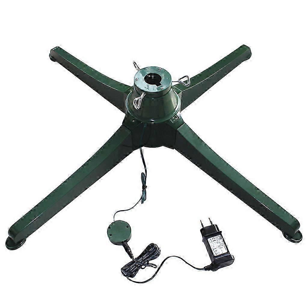 Rotating Tree Stand Artificial Trees Base Bracket Bottom Holder Electric Rotating Indoor Outdoor Home Items EU standard 66cm