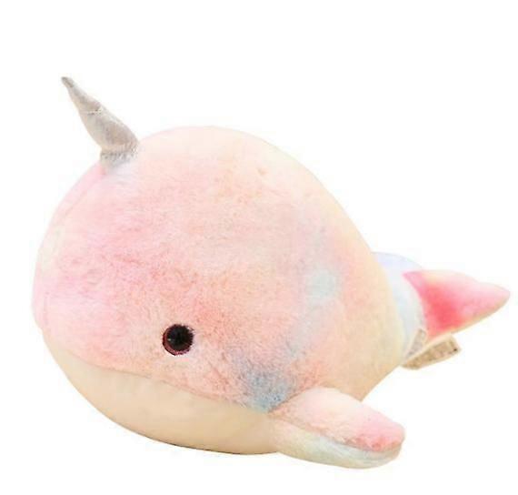 Colorful Narwhal Pillow Plush Toy