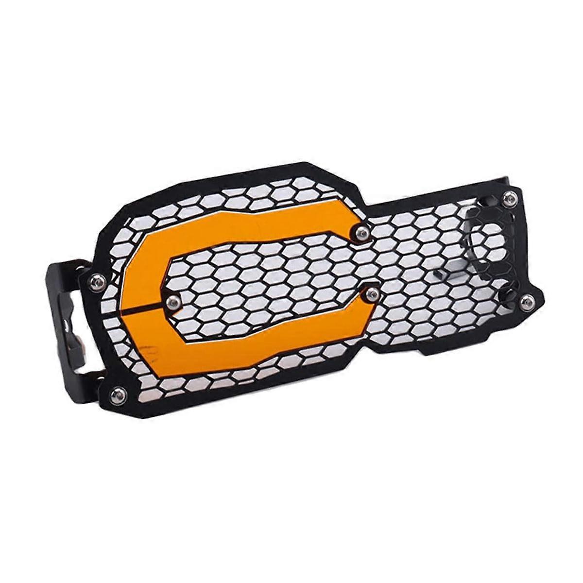 For F800GS F700GS F650GS F800R Motorcycle Headlight Protector Grille Guard Cover Headlamp Grille Orange