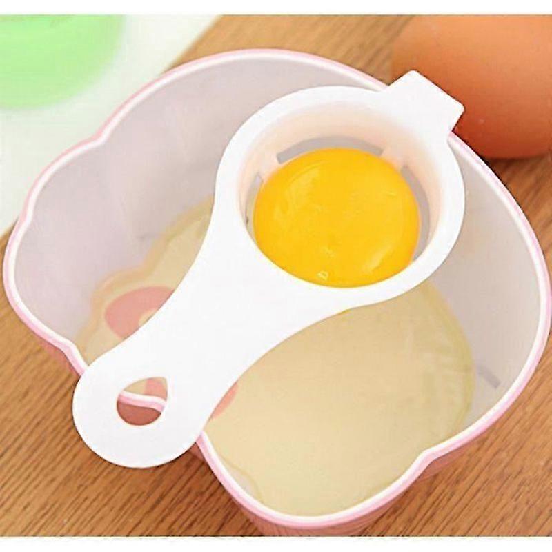 Egg Separator Egg White - Egg Yolk Plastic Separator Color White