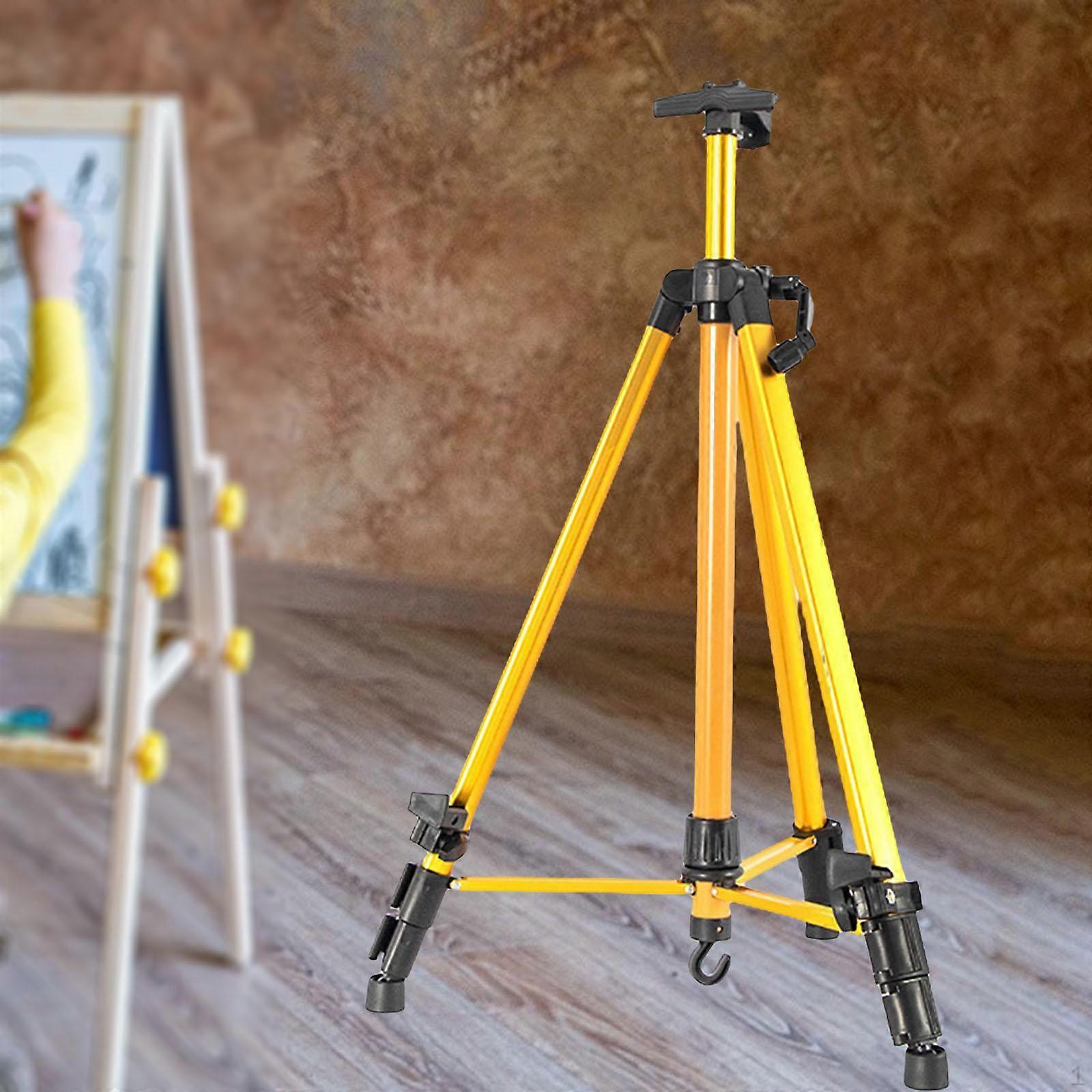 Painting Canvas Easel Aluminum Tripod with Portable Bag Drawing Board Display Stand for Floor