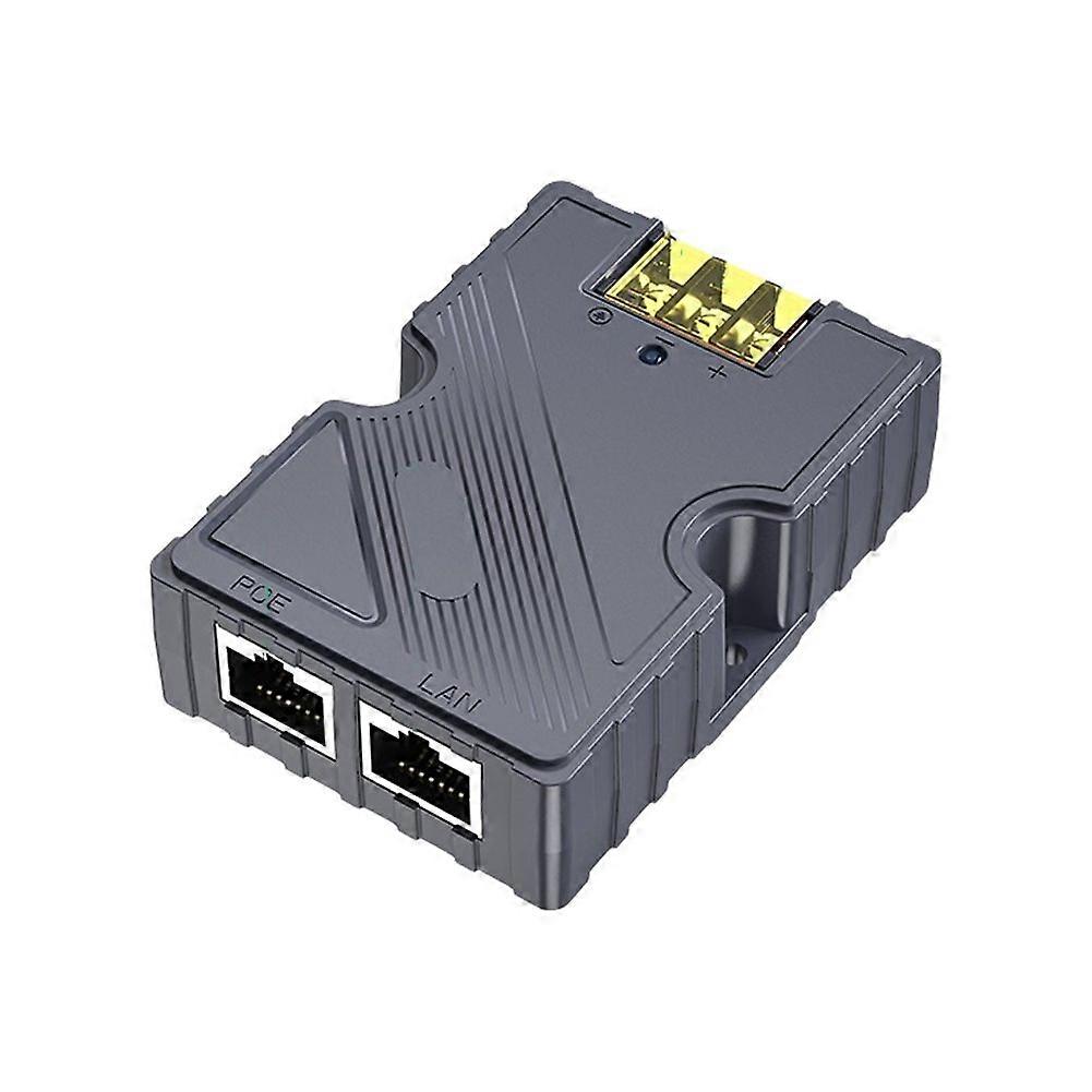 For Mini Poe 150W GigE Passive ESD Protection 12V Mini Adapter Splitter AC 180-260V to 48V/3A Power