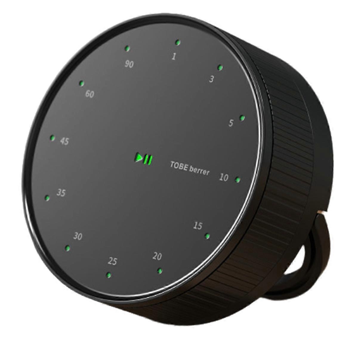 Multifunctional Kitchen Timer Countdown Clock Learning Cooking Baking Management Alarm Timer Black