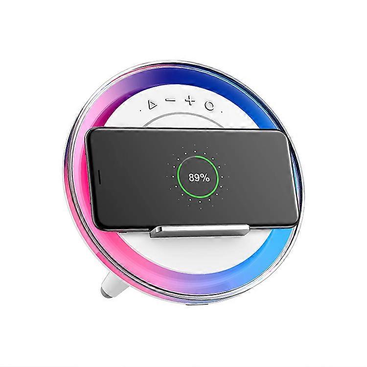 Bluetooth Speaker, Night Light, Wireless Charging, Gift Idea