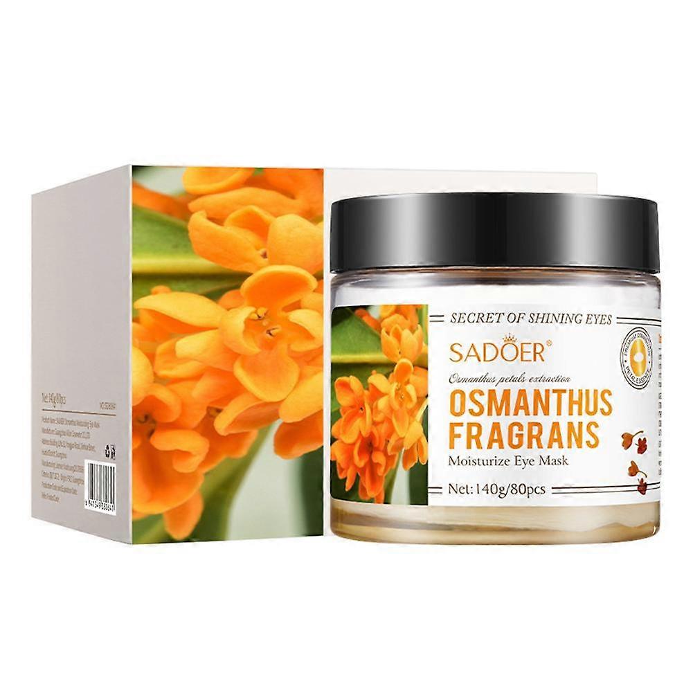 Golden Osmanthus Eye Mask 80kpl ryppyjä ehkäisevä ravitseva kosteuttava iho