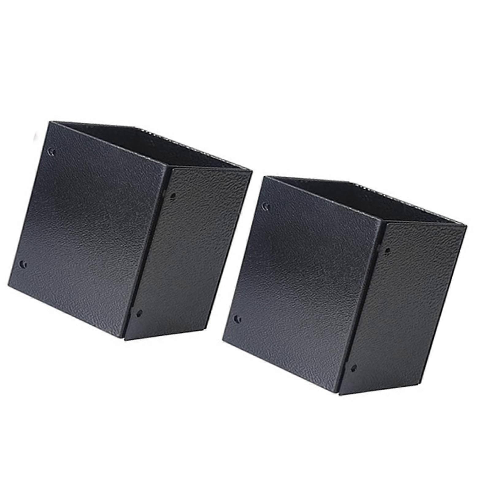 Stainless Steel Adjustable Mailbox Post Base Protector for Fence