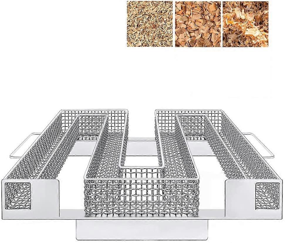 Smoke Flavor Enhancement for Fish Meat, Stainless Steel Cold Smoke Generator with Compact Design for Space Saving and Optimised Design without Sharp