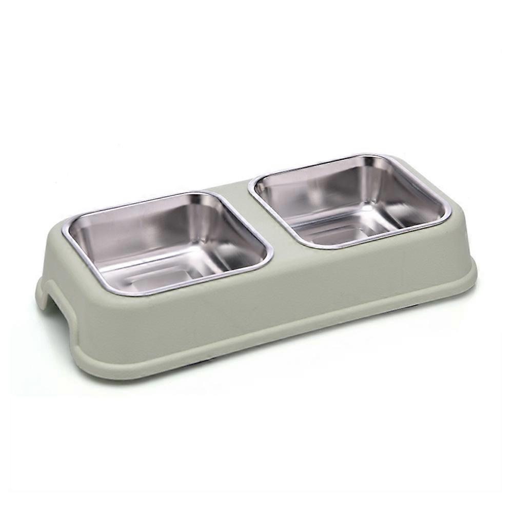Feeding Station, Raised Edge, Removable Bowls